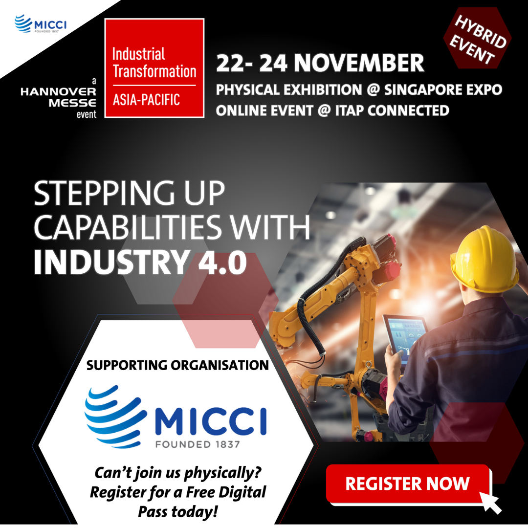 [INVITATION] Industrial Transformation ASIA-PACIFIC: Stepping Up Capabilities with Industry 4.0