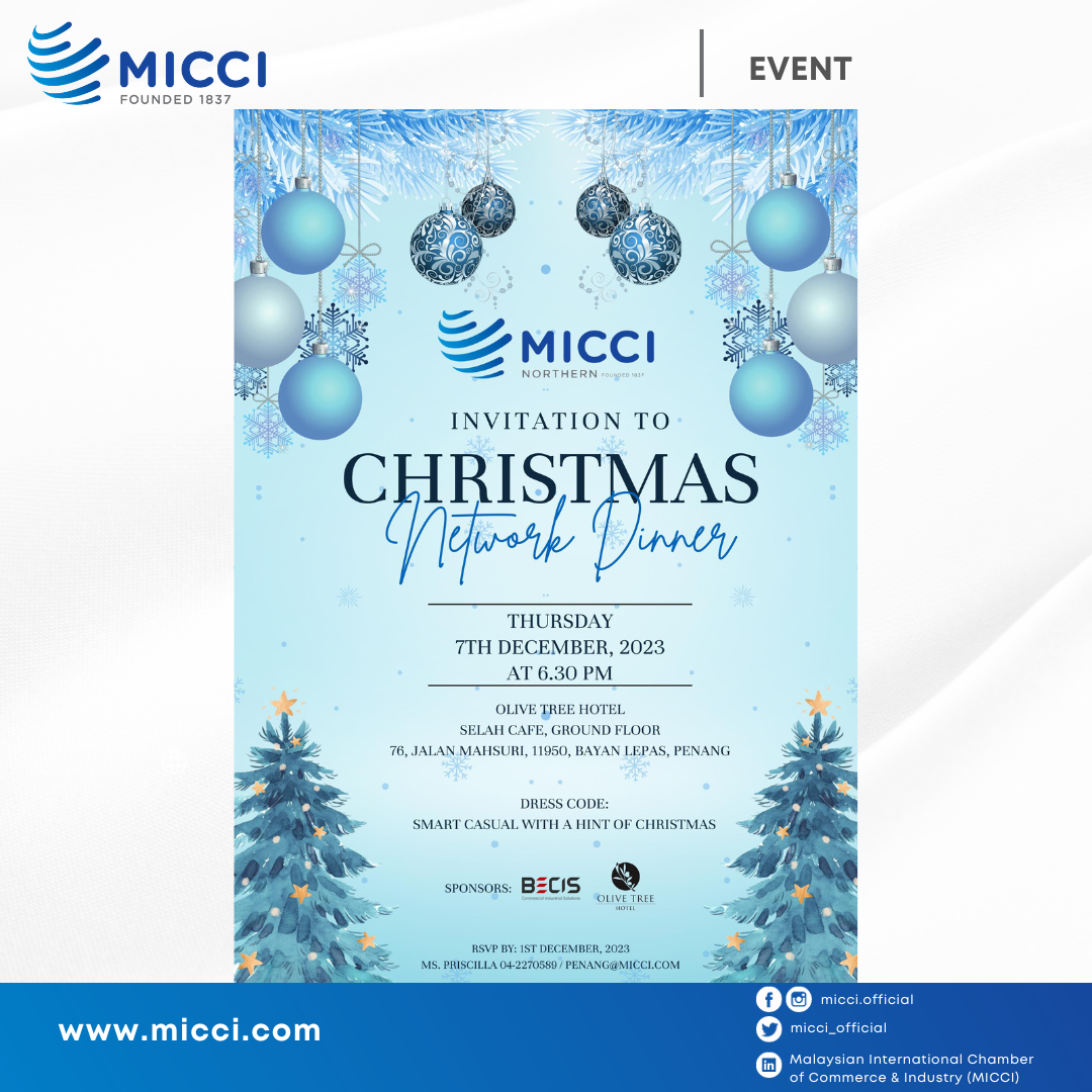 MICCI Northern Region Christmas Network Dinner