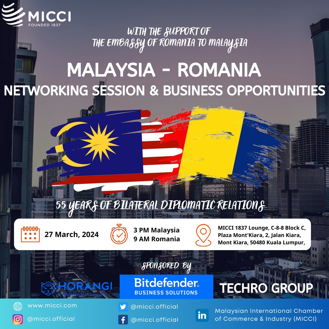 [WEBINAR] Malaysia-Romania Hybrid Webinar 2024