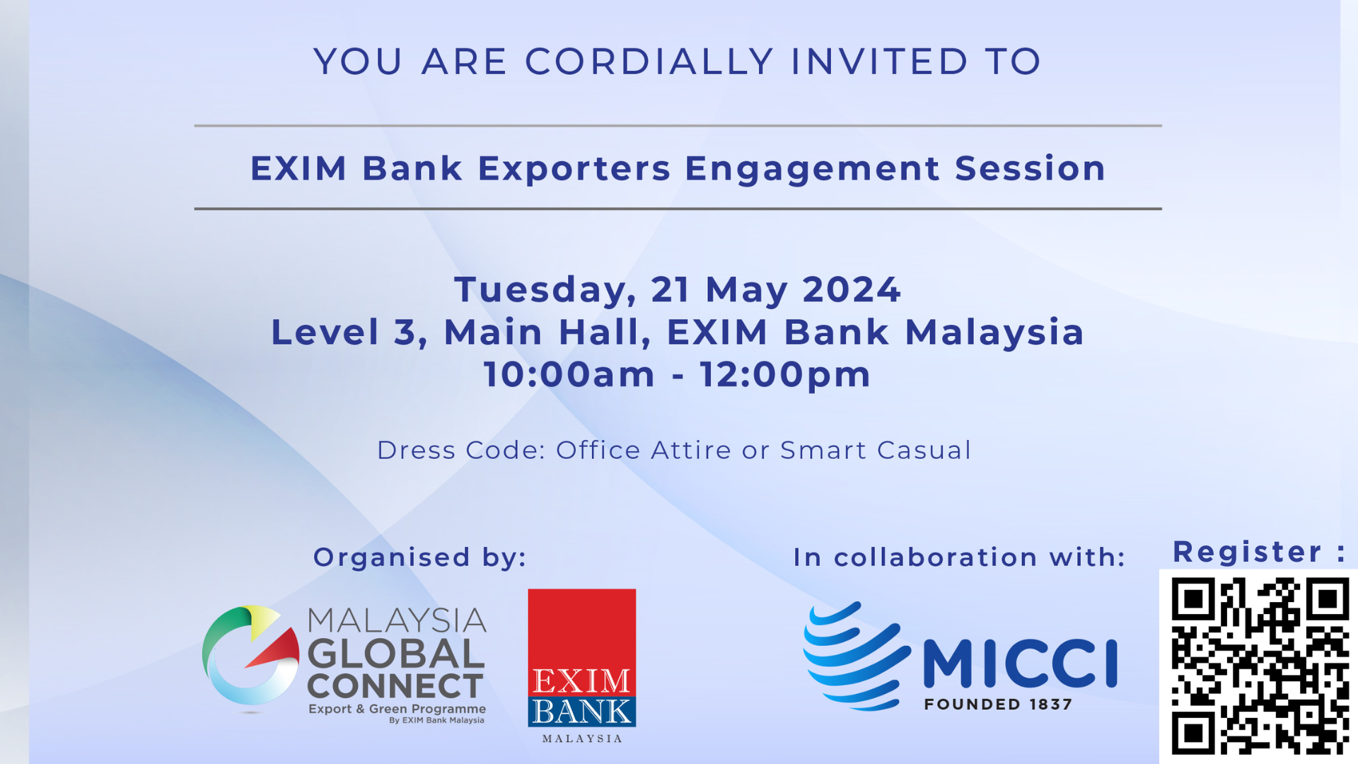 EXIM Bank Exporter’s Engagement Session